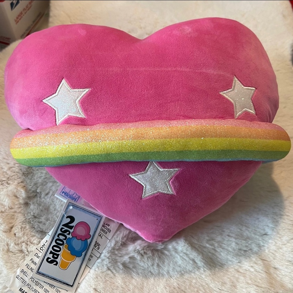 2scoops heart plush